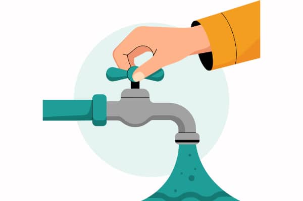 Abstellen-der-Wasserversorgung für die Winterschließung der Häuser